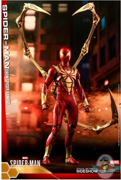 1/6 Marvel Spider-Man Iron Spider Armor Figure Hot Toys 904935