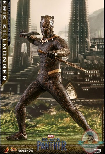 1/6 Scale Black Panther Erik Killmonger MMS Hot Toys 903413