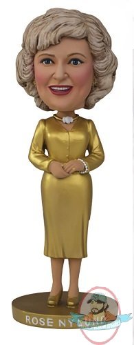 Golden Girls Rose Nylund Gold Dress BobbleHead Icon Heroes