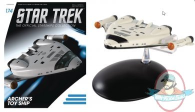 Star Trek Starships Magazine #174 Archer`s Toy Ship Eaglemoss 