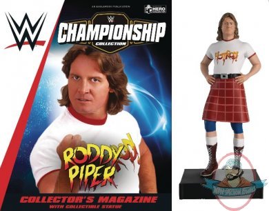 WWE Figurine Championship Collection #30 Rowdy Roddy Piper Eaglemoss 