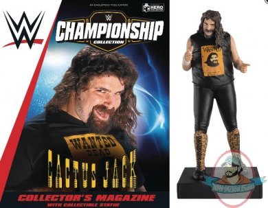 WWE Figurine Championship Collection #32 Mick Foley Catcus Eaglemoss 