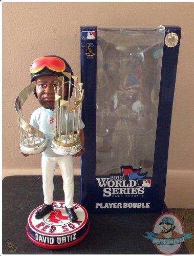 David Ortiz 79/300 World Series Trophy Goggles MLB BobbleHead JC