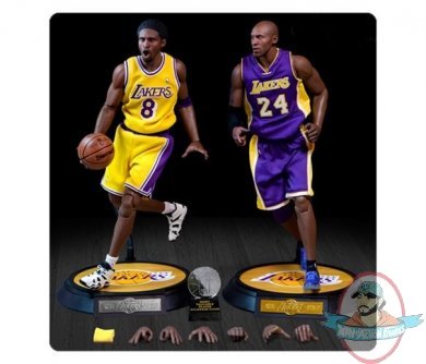 1/6 Real Masterpiece NBA Collection Kobe Bryant 2 Pack Enterbay