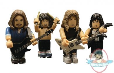 Metallica Pvc Mini Figure Set