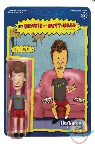 Beavis & Butthead Butthead ReAction Figure Super 7