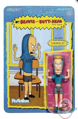 Beavis & Butthead Cornholio ReAction Figure Super 7