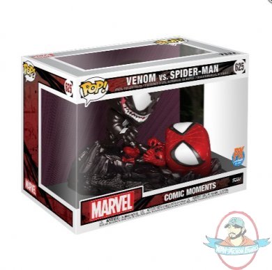 Pop! Marvel: Comic Moments Spider-Man vs Venom PX Vinyl Figure Funko