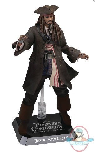 POTC DAH-017 Dynamic 8-Ction Heroes Jack Sparrow Figure