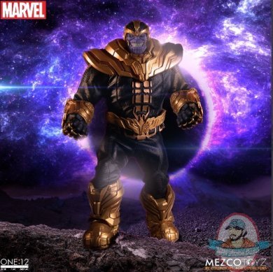 The One:12 Collective Marvel Thanos Figure Mezco