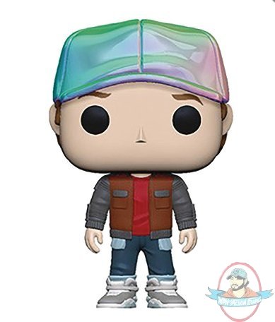 Pop! Movies Back To The Future Marty in Future Outfit Figure by Funko