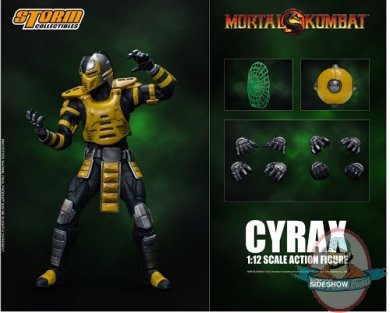 Mortal Kombat Cyrax 7" Figure Storm Collectibles 905855