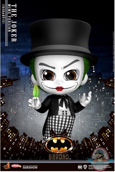 Dc Comics Joker Mime Version Cosbaby Figure Hot Toys 905918