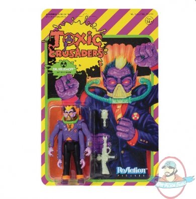 Toxic Crusaders Dr Killemoff ReAction Figure Super 7