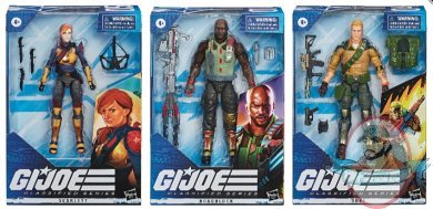 GI Joe Classified Series Set of 3 Figures Hasbro