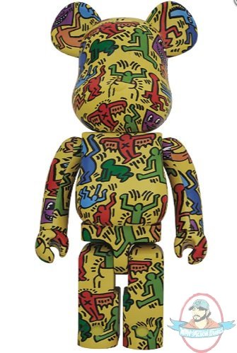 Keith Haring No 5 1000% Bearbrick by Medicom