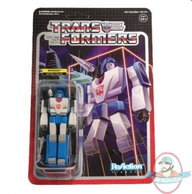 Transformers Mirage ReAction Figure Super 7