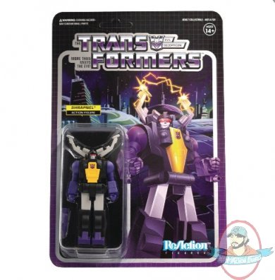 Transformers Shrapnel ReAction Figure Super 7