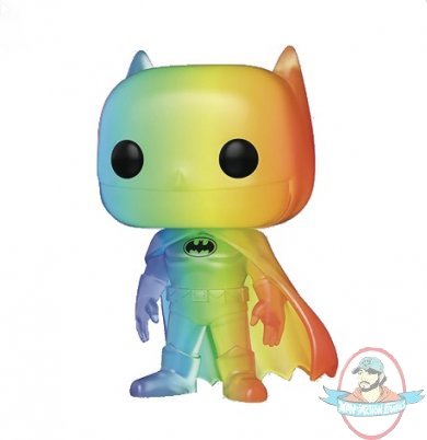 Pop! Animation Pride 2020 Dc Heroes Batman Rainbow Figure Funko