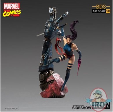 1/10 Marvel X-Men Psylocke Art Scale Statue Iron Studios 906196