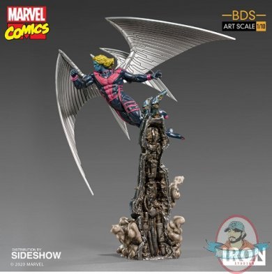 1/10 Marvel X-Men Archangel Art Scale Statue Iron Studios 906206