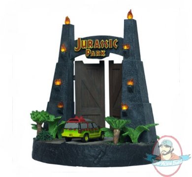 Jurassic Park Gates Environment Sculpture Factory Entertainment