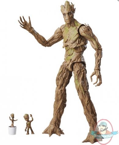 GOTG Legends Groot Evolution 3 Pack Figures Hasbro