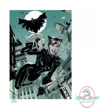 Dc The Getaway Batman & Catwoman Art Print Sideshow 500984U