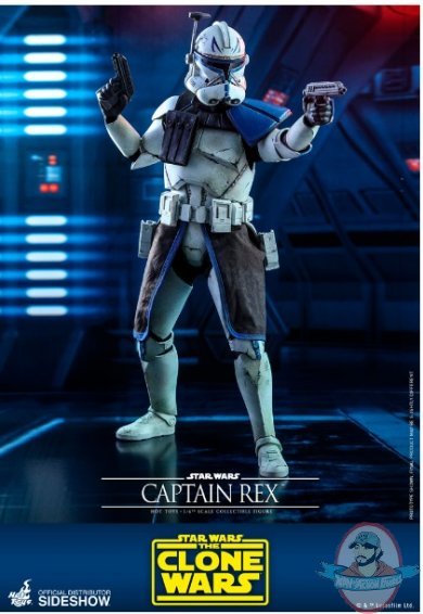 1/6 Scale Star Wars The Clone Wars Captain Rex Hot Toys 906349