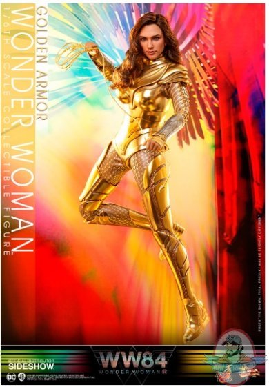 1/6 Dc Comics Golden Armor Wonder Woman Hot Toys 906458