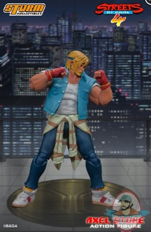 1/12 Scale Streets of Rage 4 Axel Stone Figure by Storm Collectibles 