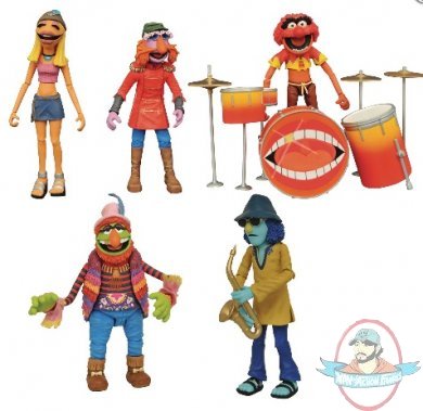 SDCC 2020 Muppets DLX Band Members Figure Box Set by Diamond Select