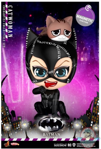 Dc Comics Catwoman Collectible Set Cosbaby Figure Hot Toys 905924