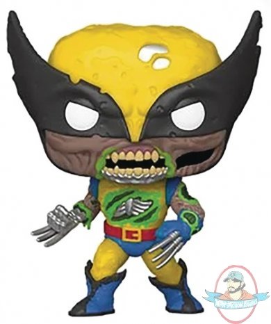 Pop! Marvel: Marvel Zombies Wolverine GID Vinyl Figure by Funko 