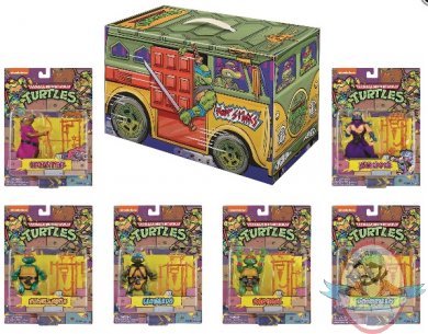 SDCC 2020 TMNT Retro Rotocast PX 6 pieces Action Figure Set Playmates