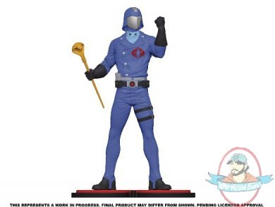 1/8 Scale Gi Joe Cobra Commander Statue Pop Culture Shock