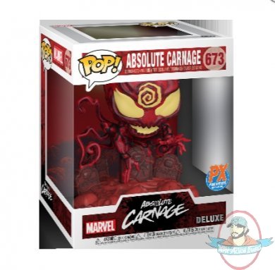 Pop! Marvel Heroes Absolute Carnage PX Deluxe #673 Figure by Funko 