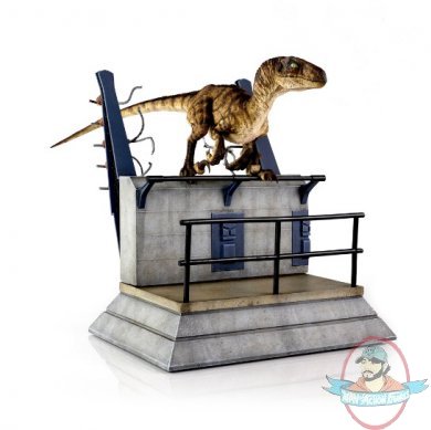 Jurassic Park Breakout Raptor Statue Chronicle Collectibles 906665