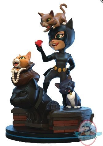 Dc Batman Animated Catwoman Q-Fig Elite Diorama Quantum Mechanix