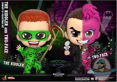 Dc Comics The Riddler & Two-Face Cosbaby Hot Toys 905946