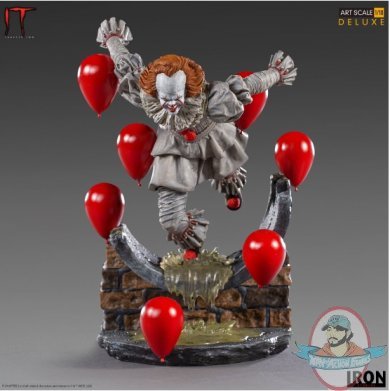 1/10 Art Scale IT Movie Pennywise Deluxe Iron Studios 906684