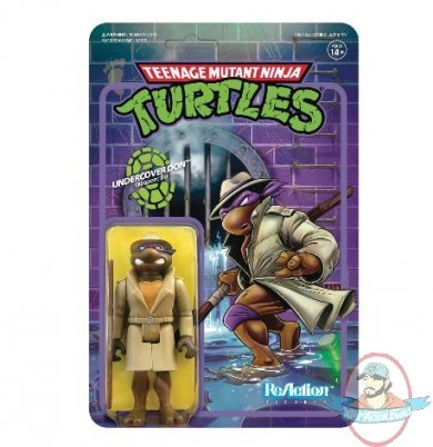 TMNT Undercover Donatello ReAction Figure Super 7