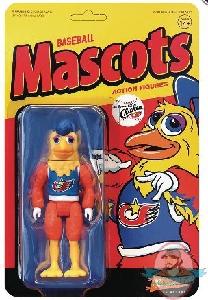 MLB Mascot San Diego Chicken ReAction Figure Super 7