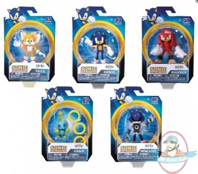 Sonic The Hedgehog 2-1/2 inch Wave 1 Set of 5 Figures Jakks Pacific