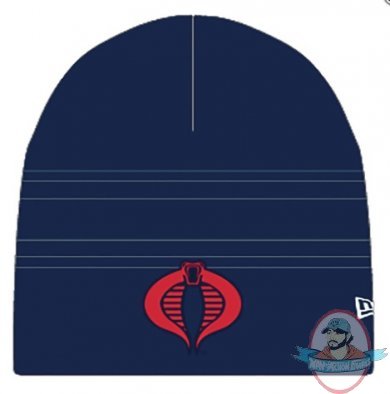 Gi Joe Cobra Symbol PX Navy Knit Beanie