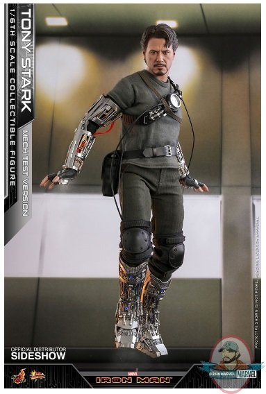 1/6 Iron Man Tony Stark Mech Test Version Figure Hot Toys 906709