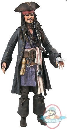 Pirates of The Caribbean Jack Sparrow Action Figure Diamond Select