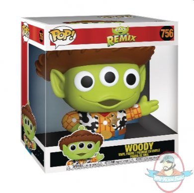 Pop! Disney Pixar 10 inch Alien as Woody Vinyl Figure Funko