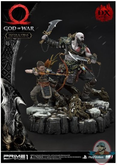 GOW Kratos & Atreus Ivaldi's Deadly Mist Armor Set Deluxe 906833