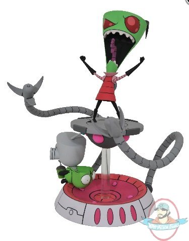 Invader Zim Gallery Zim Triumphant PVC Statue Diamond Select